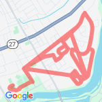 Princeton 10 k June 9 2013 route map