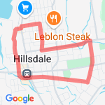 St. Everdell route map