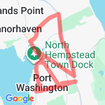 Plandome-Radcliffe route map