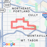 7. 35 mile loop route map