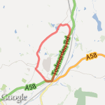 Lydia from the Block! route map