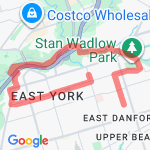 6 miles to coffee shop  route map