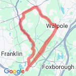 WRENTHAM 22 route map