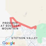 West canal run route map