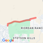 Over the Mountain run route map