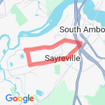 7 miles around Main St route map