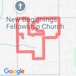 4 mile in neighborhood route map