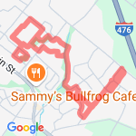 5 Mile Route route map