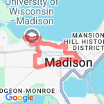 Monday Route route map