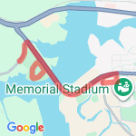 Clemson 5k route map