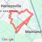 Oak Ridge run route map