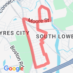 3 mile / 5K route map