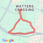 1.5 mile walk route map