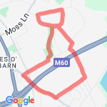 Cuckoo Lane loop route map