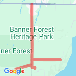 7.2 mile Ride route map