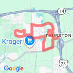 ForeSee 6 Miler route map