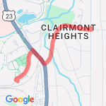 To parking deck route map