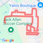 Almon Way Route route map