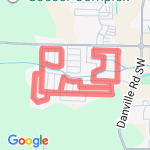 Dunbarton 4.5 route map