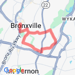 Bronxville/eastchester route map