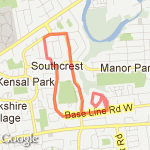 baseline route route map
