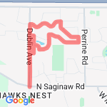 3.28 miles from Shelbs route map