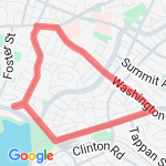 Good 3.2 Mile Run route map