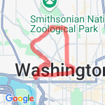 M to Rock Creek to Calvert route map