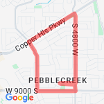 3.21 around the stake  route map