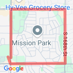 The 4 mile outside jaunt route map