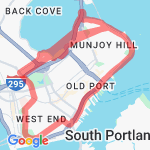 Peninsula Run route map