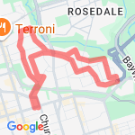 Bloor Park - Short route map