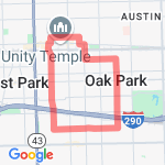 5 mile route map