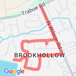 2 mile loop route map