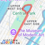 Central Park route map