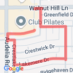 LHCF mile 1 route map