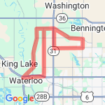 waterloo route route map