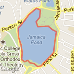 JP Pond route map