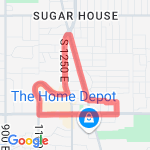 Wednesday Week 1 route map