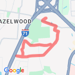 Shadowhill, by SHS route map