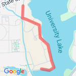 Monday June 17 route map