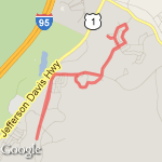 Big Purvis hill route map