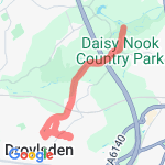 7k daisynook loop route map