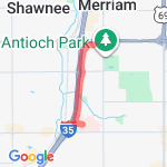 Quickie at lunch route map