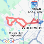 Route 3 Courtyard to Airport route map