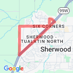 17:33 5K Win - Week 6 route map