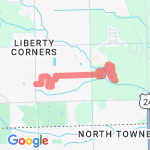 Jackman Road route map