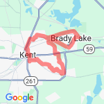 Kent -KSU route map