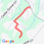 yellow park and back route map