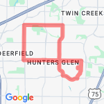 13mile Run route map